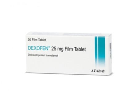 Dexofen 25 mg. 20 sachet